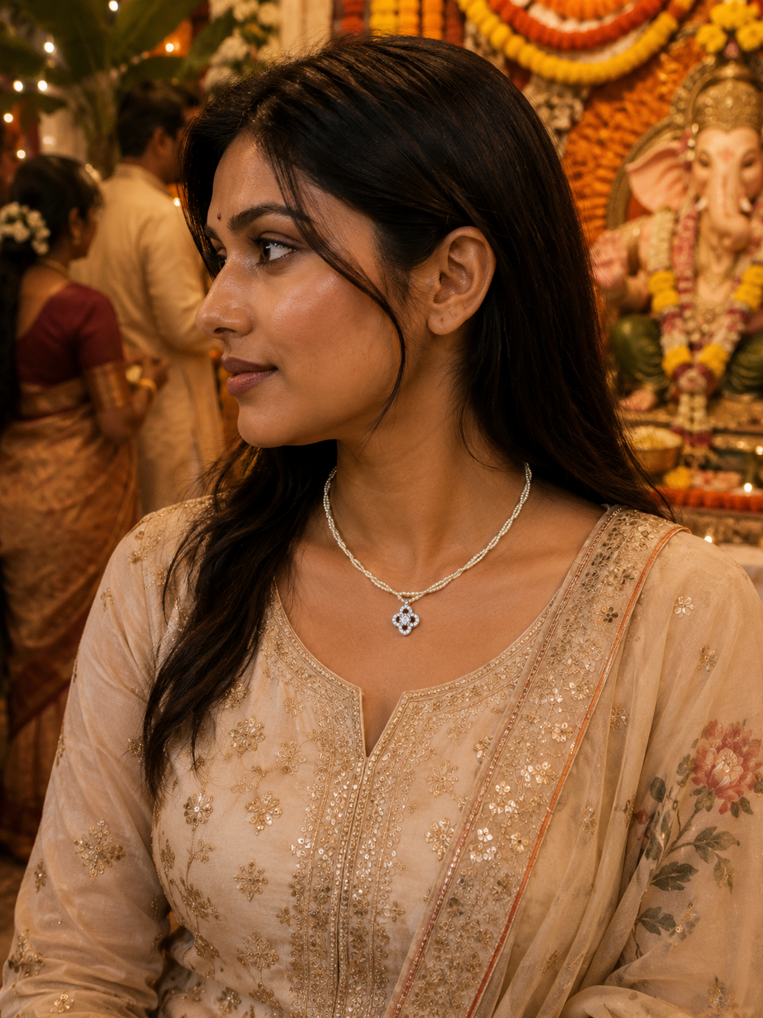 Bloom Pearl Necklace 3