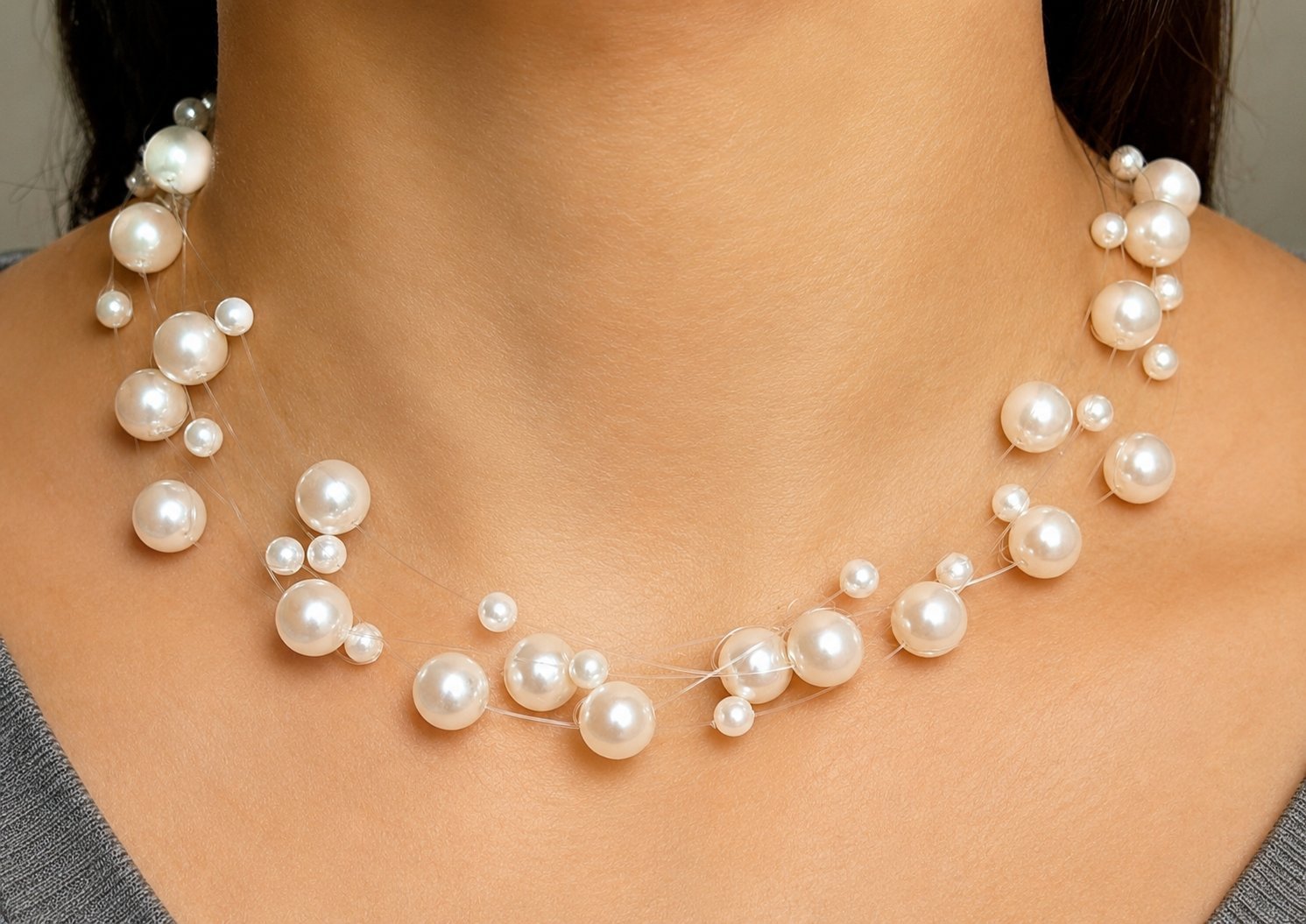 Luna Pearl Necklace 2 Luna Pearl Necklace 2