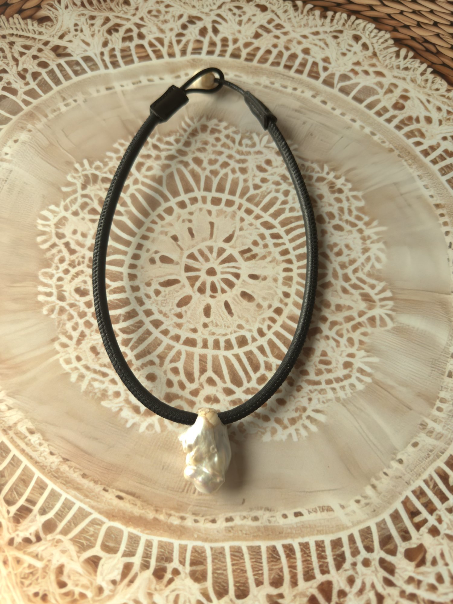 Noir Freshwater Pearl Necklace 3 Noir Freshwater Pearl Necklace 3