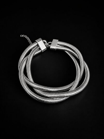 Sterling Cascade Necklace & Bracelet (Bracelet) 1