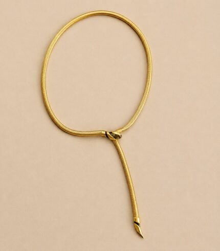 Knot Necklace - Black 3