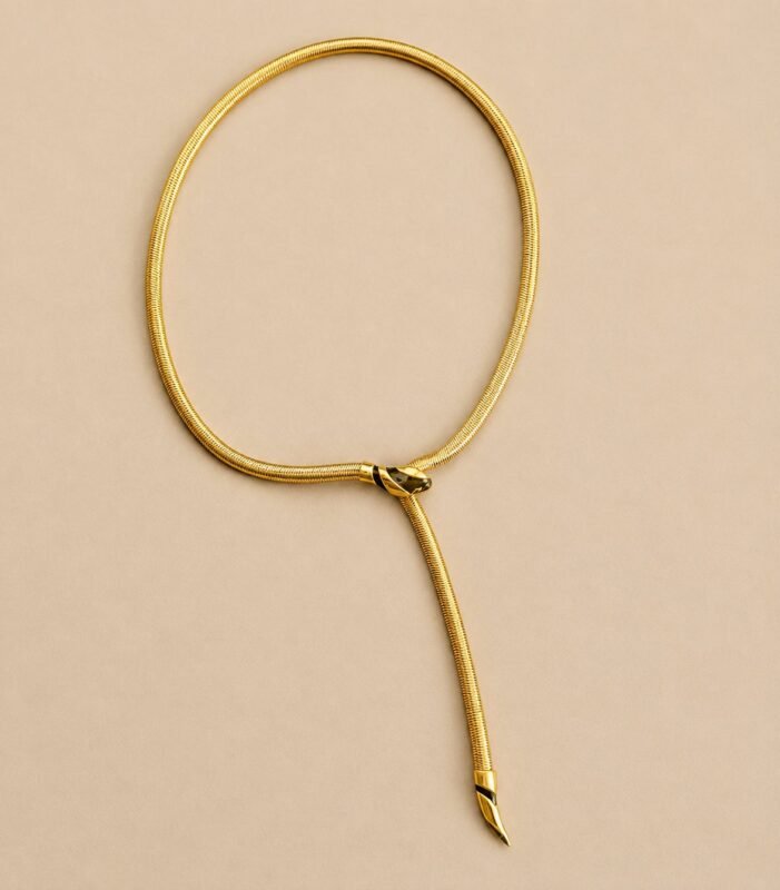 Knot Necklace - Black 3