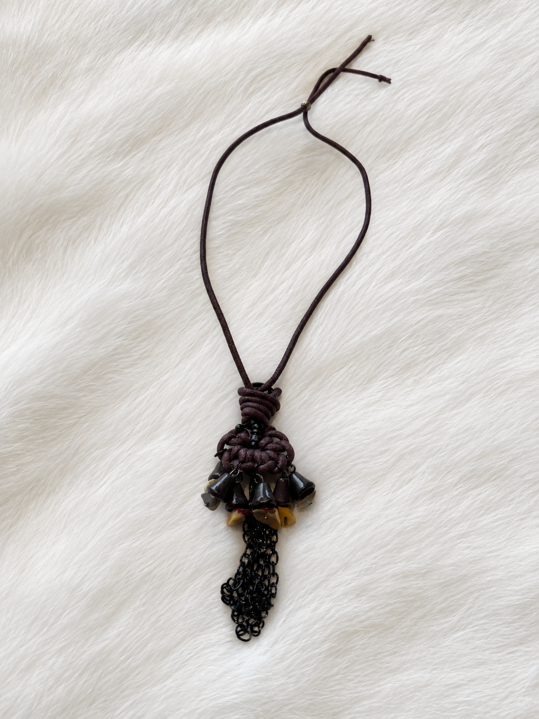 Nomad Tassel Maroon 2