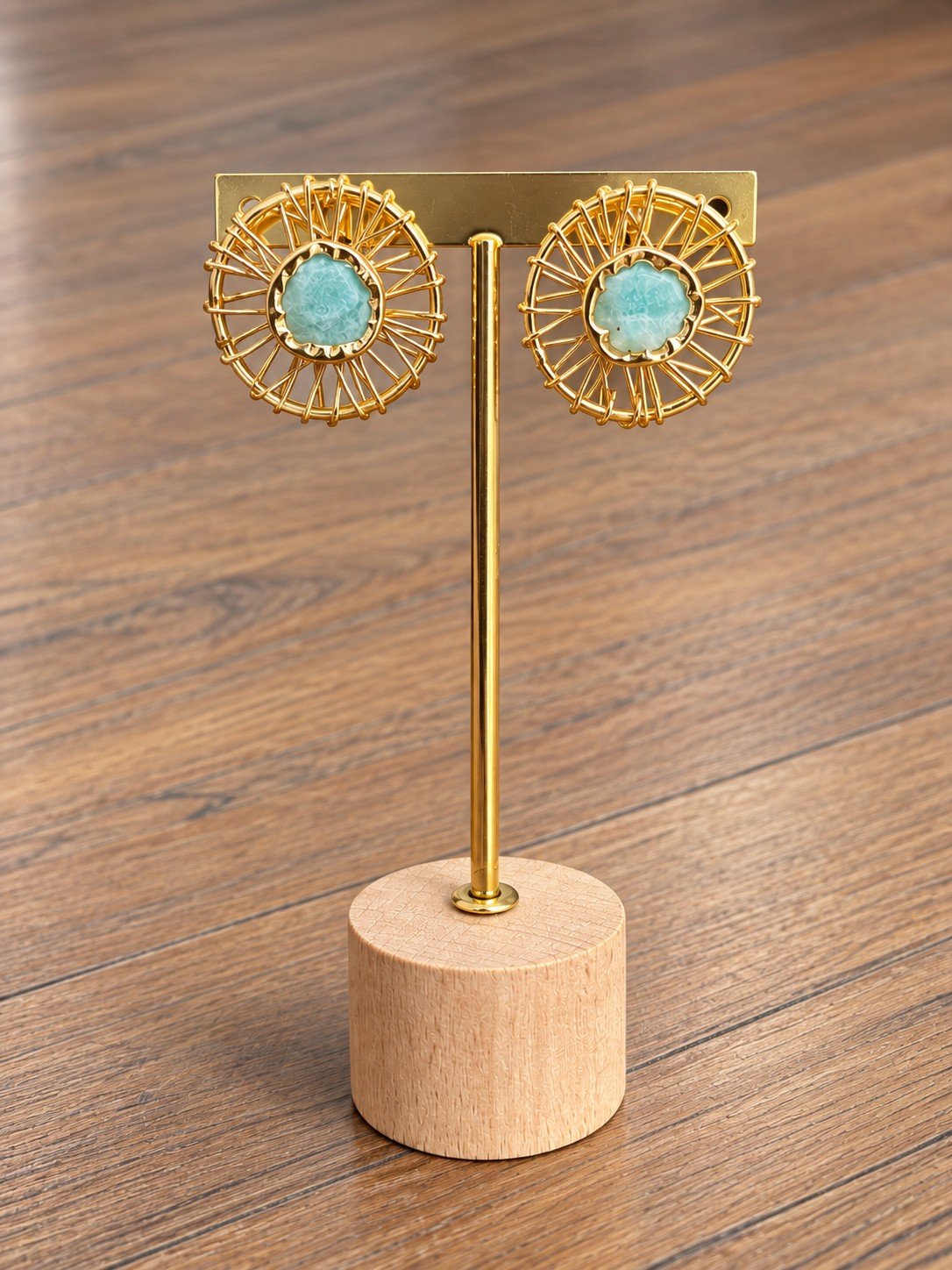 Azure Sunburst Earrings 4 Azure Sunburst Earrings 4
