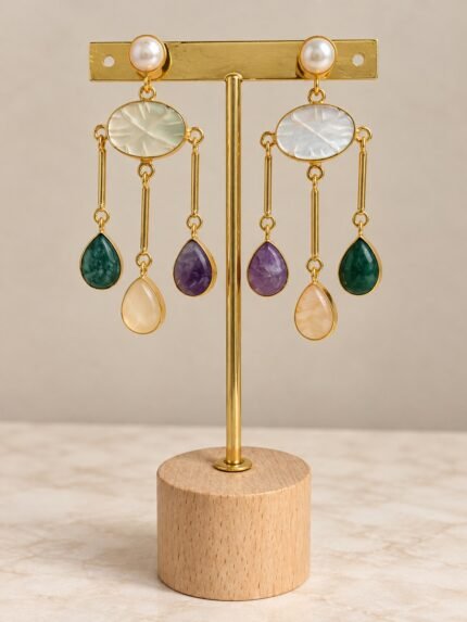 Celeste Cascade Earrings 1
