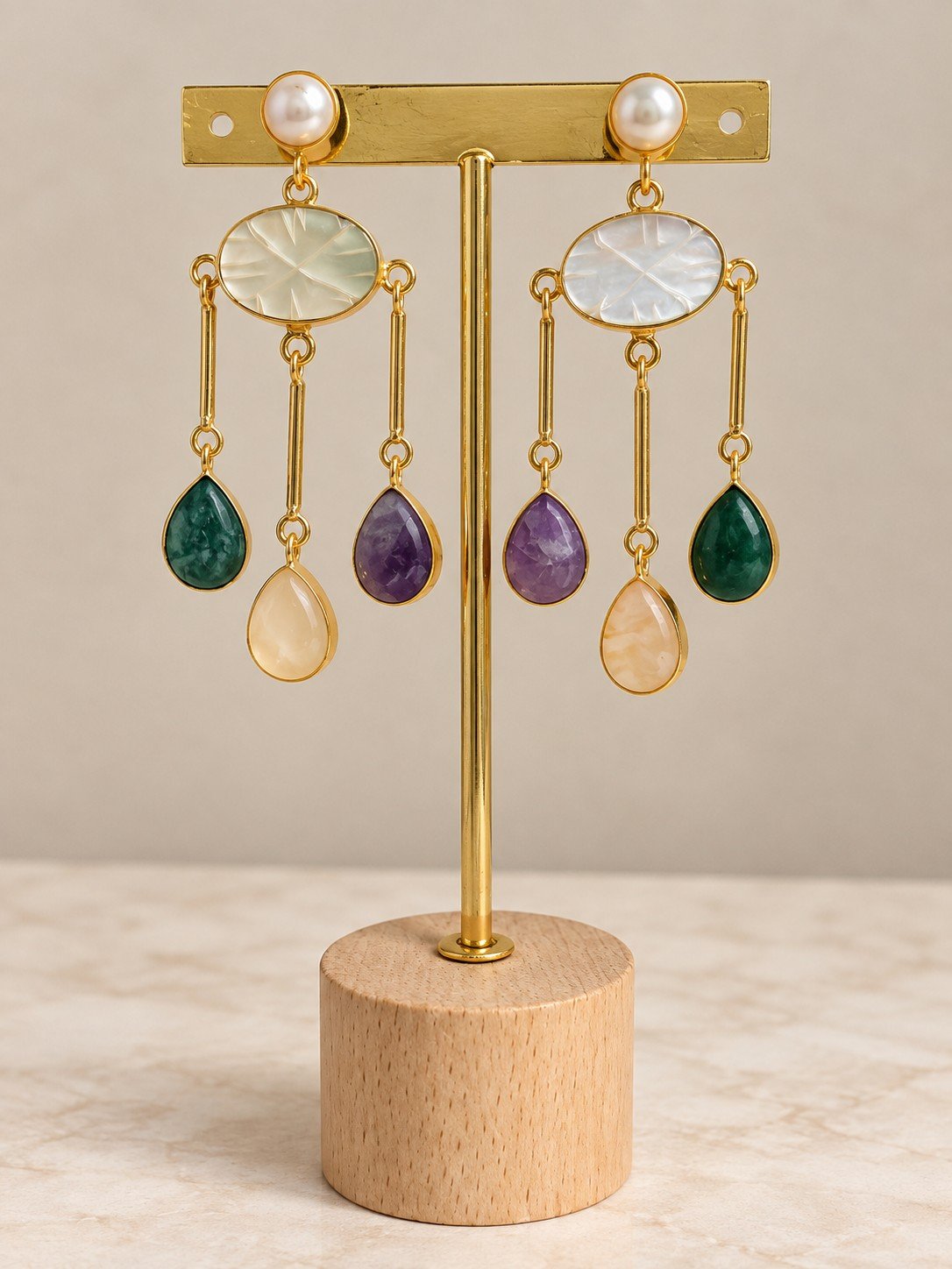Celeste Cascade Earrings 1 Celeste Cascade Earrings 1