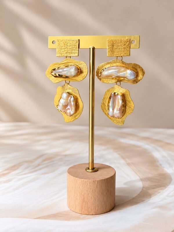 Celeste Sculpt Earrings 2