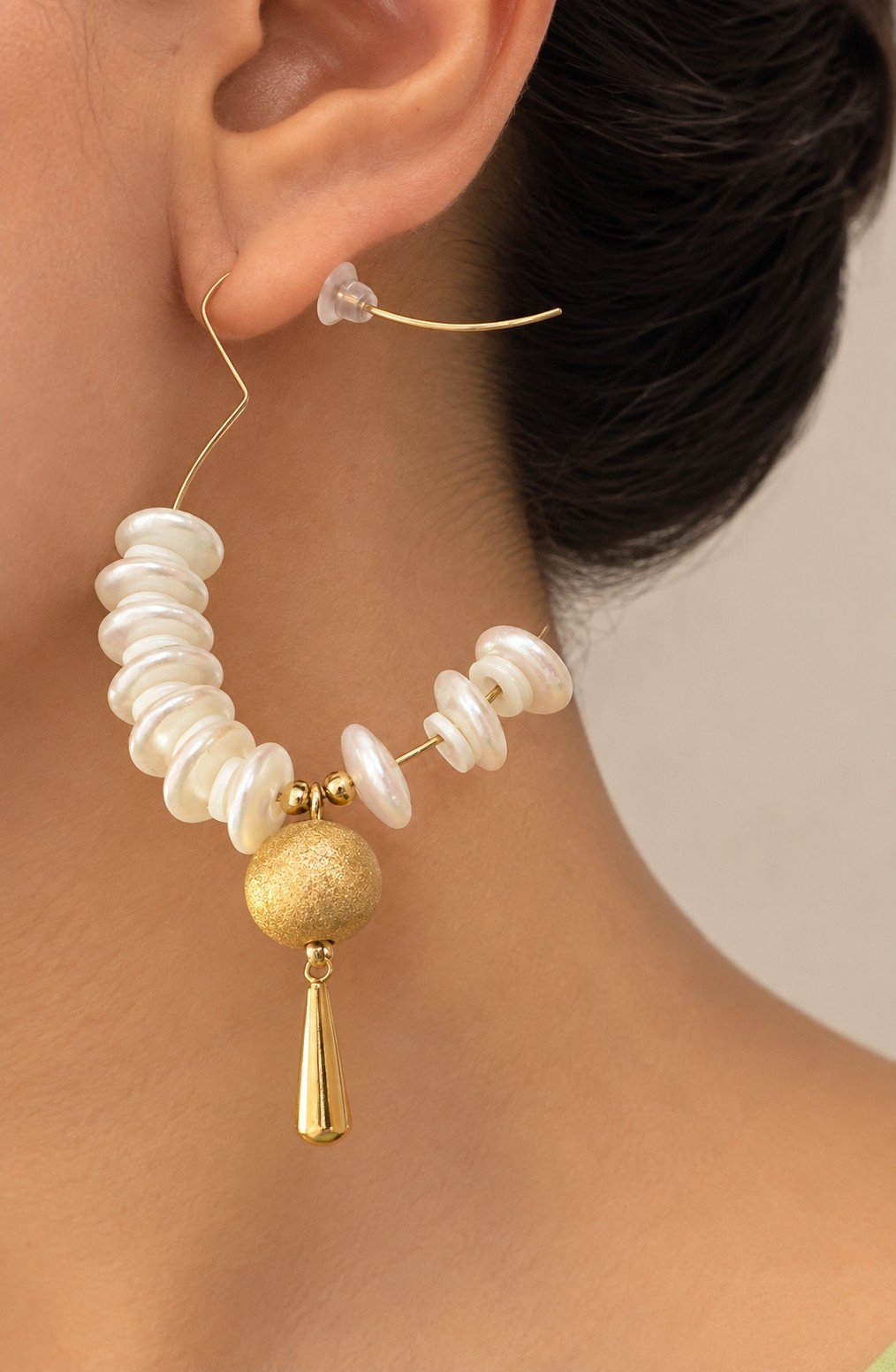 Ivory Swirl Danglers 3 Ivory Swirl Danglers 3