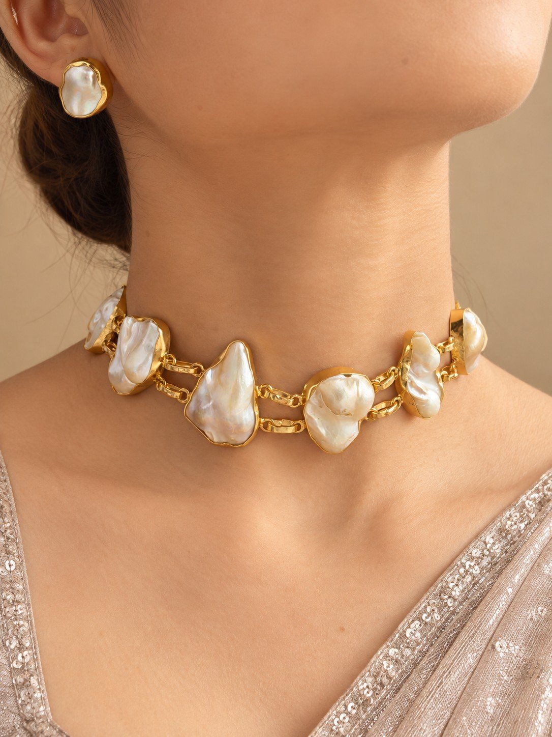Pearl Drift Statement Choker 3 Pearl Drift Statement Choker 3