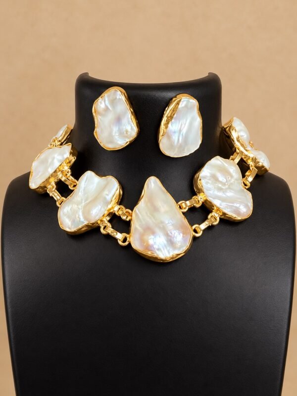 Pearl Drift Statement Choker Set 2